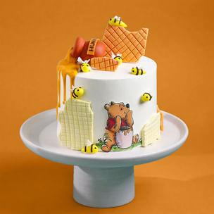 Busy Bee Pooh Cake