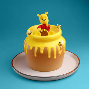 Classic Pooh Honey Jar Cake