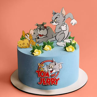 Cheese Chase Tom N Jerry Cake