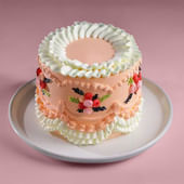 Vintage Floral Cake