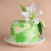 Pearls N Lily Elegance Cake