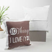 Valentine Love Cushion Gift - Best Love Day Gift