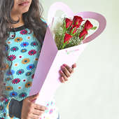 Timeless Red Roses - Buy Best Valentine Flowers