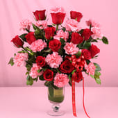 Timeless Romance Floral Vase