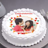 Congratulations Photo Cake