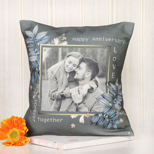 Together Forever Anniversary Cushion 