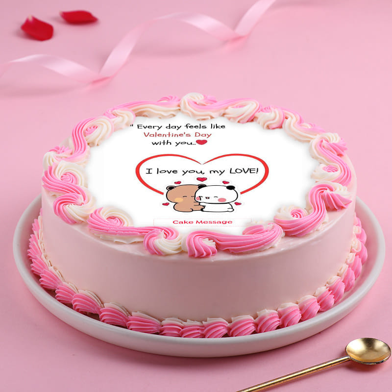 Everyday Is Valentine Love Cake