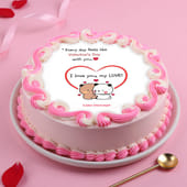 Everyday Is Valentine Love Cake