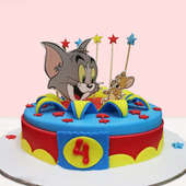 Tom And Jerry Designer Cake