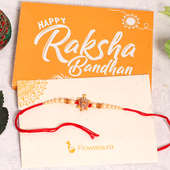 Product in Rakhi Gifts for Brother Online - Tortoise Design Rakhi
