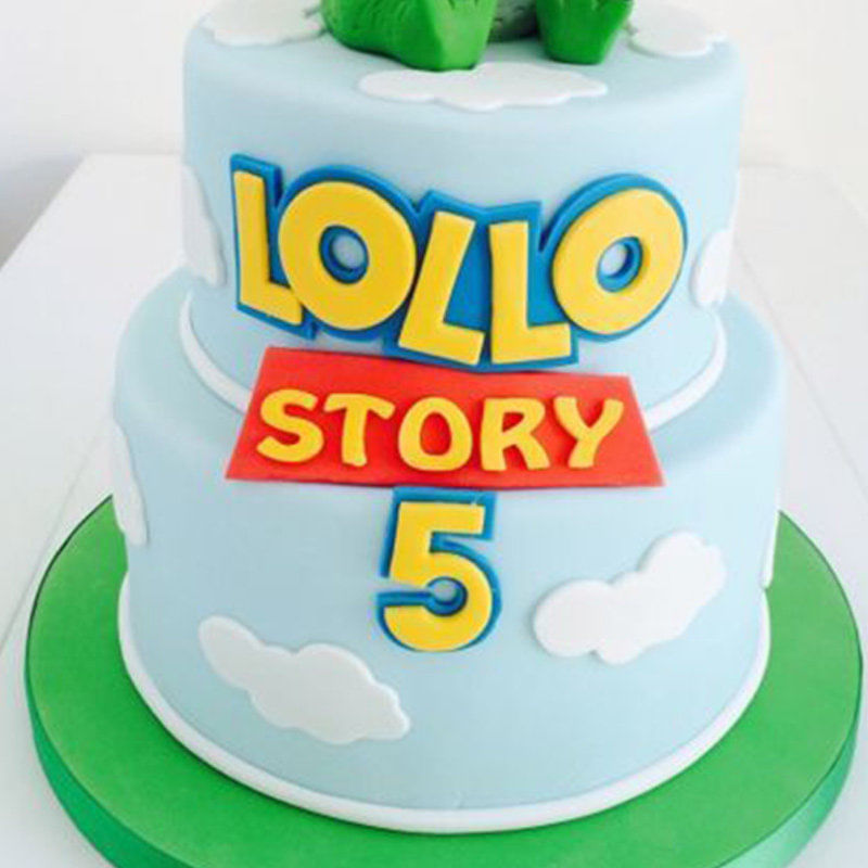 Toy Story Rex Dinosaur Fondant Cake Online