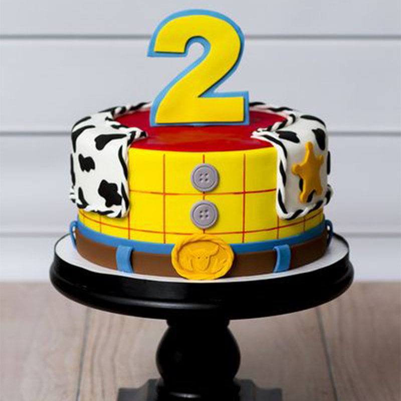 Two Year Toy Story Theme Cake