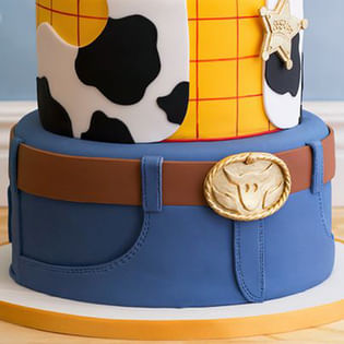 Buy Toy Story Two Tier Theme Fondant Cake