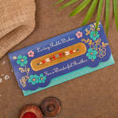 Traditional Designer Rakhi Card