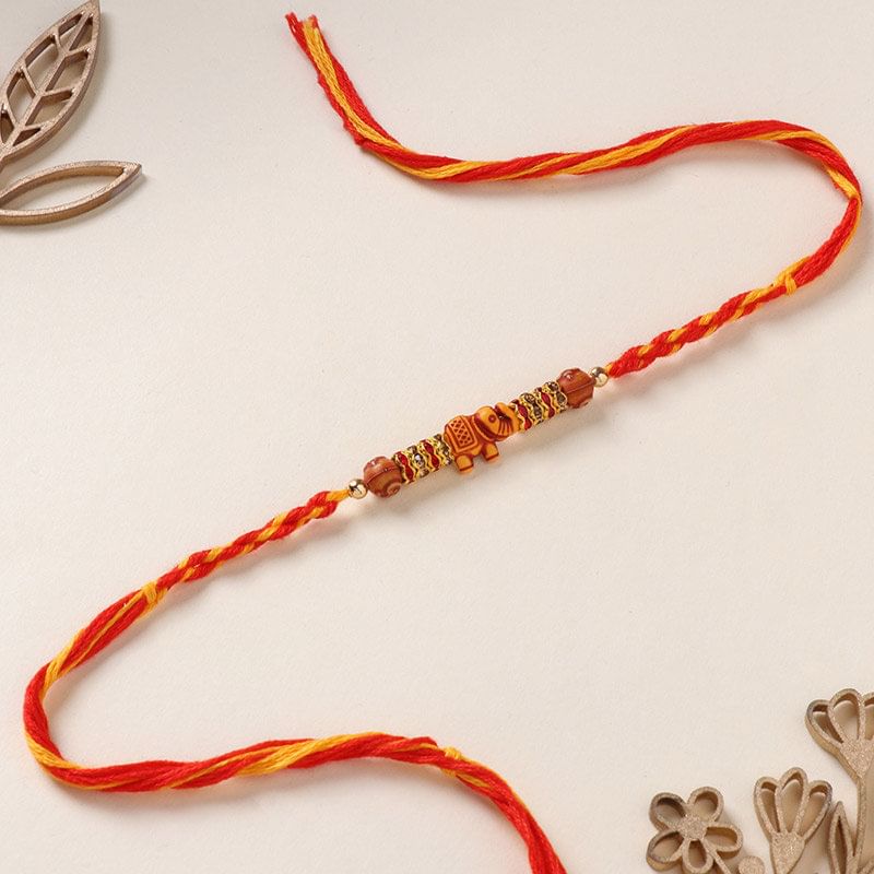 Traditional Elephant Mauli Rakhi