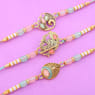 Traditional Motifs Sacred Rakhi Trio