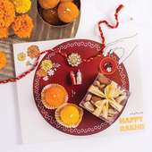 Traditional Rakhi Thali Hamper