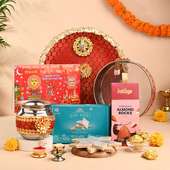 Traditions N Treats Karwa Chauth Thali Set