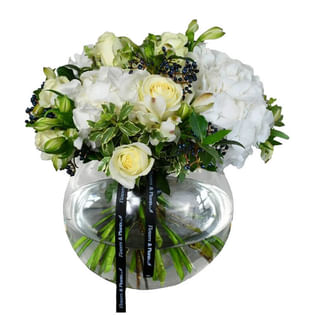 Tranquil Blooms Display