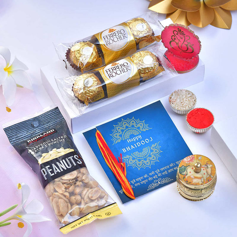 Treats N Traditions Bhai Dooj Gift Set