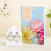 Tree Of Life Earrings N Floral Mom Card