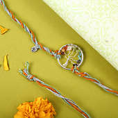 Product View Gem Tree Rakhi : Buy rakhi with gift combo
