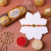 Tree Of Life Rakhi With Ferrero Rochers