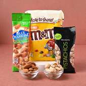 Pistachios Almonds N Chocolates