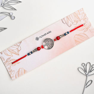 Tree Of Life Rakhi With Rasgullas