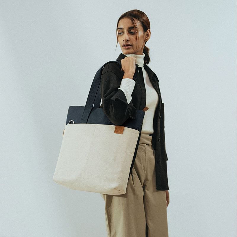 Trendy Cotton Canvas Tote Bag