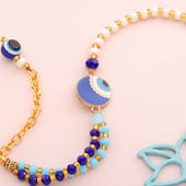 Trendy Evil Eye Bracelet Rakhi