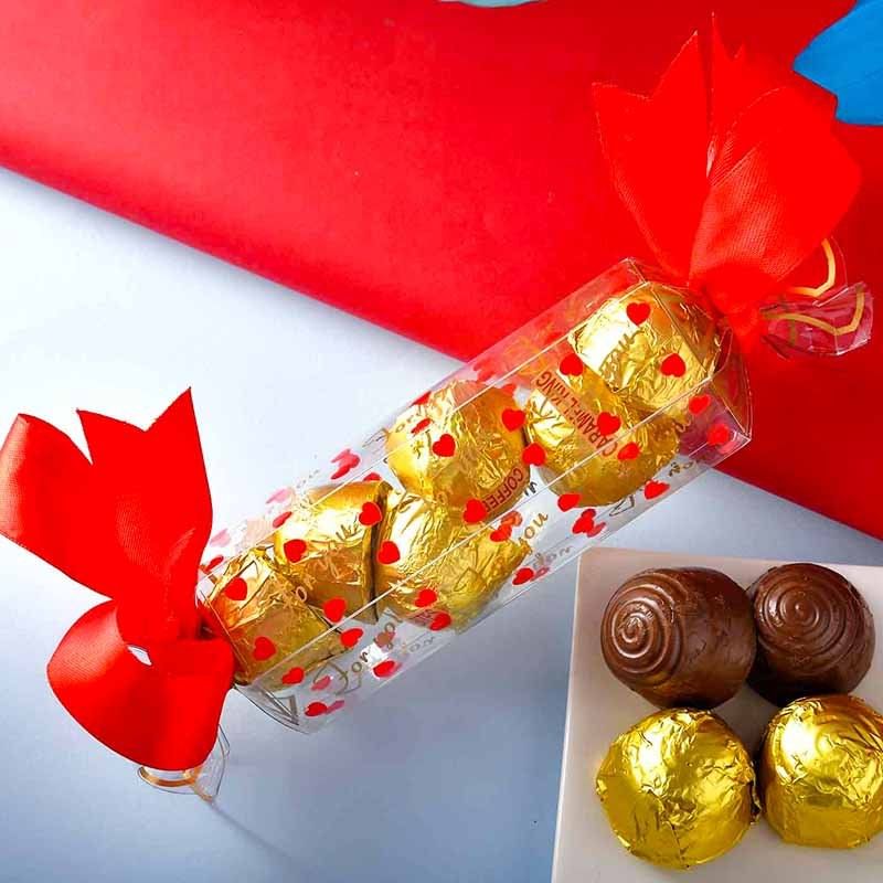 Send Triple Rakhi Set With Chocolate Box to USA
