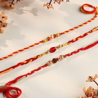 Trishul Kada Rakhi With Nut Berry