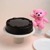 Truffle Cake N Teddy Bear Combo
