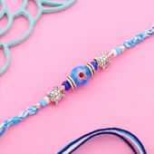 Turtle Motif Floral Rakhi