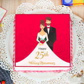 25th Anniversary Poster Cake