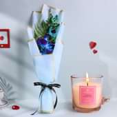 Twilight Blue Orchid N Scented Candle Combo