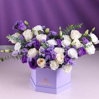 Twilight Whispers In Lavender Calm