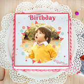 Order photo cake for birthday