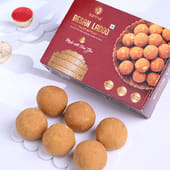 Rakhi Hamper with Traditional Ladoos