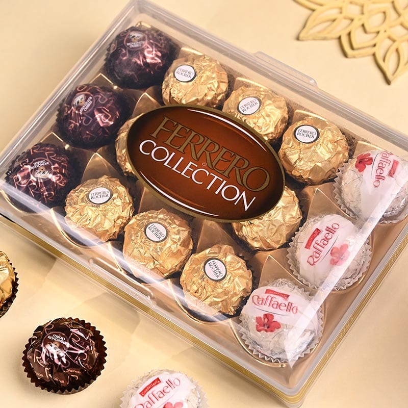 Two Divine Rakhis With Ferrero Chocolates-UK