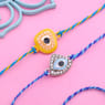Eccentric Evil Eye Rakhi Set
