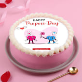 Happy Propose Day Cake