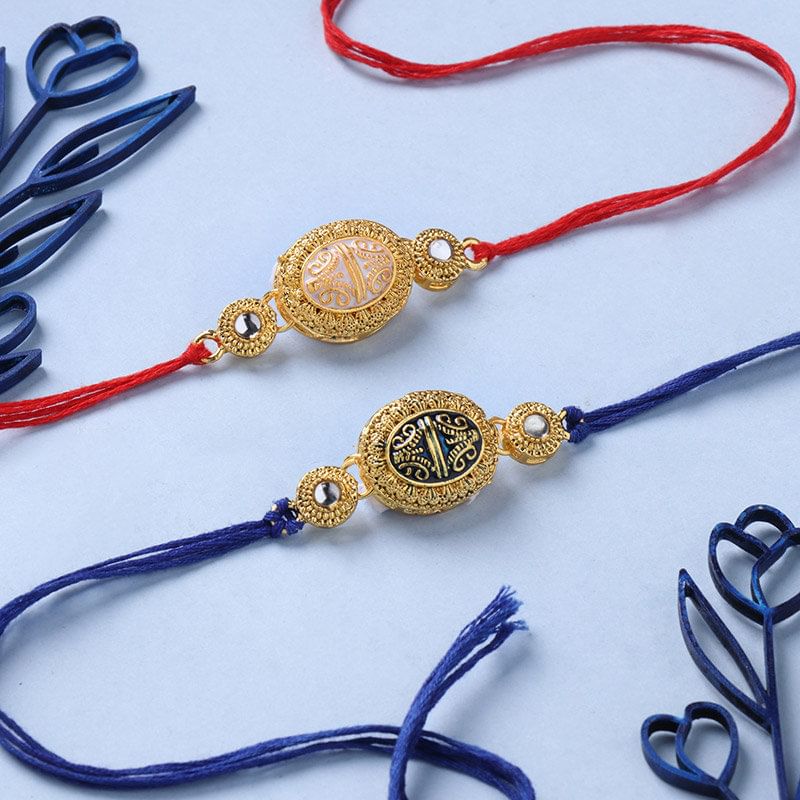 Two Intricate Rakhi