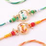 Two Lord Ganesha Traditional Rakhis-Canada