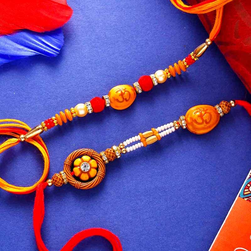 Send Two Rakhis N Choco Truffles to UAE for Brother Online