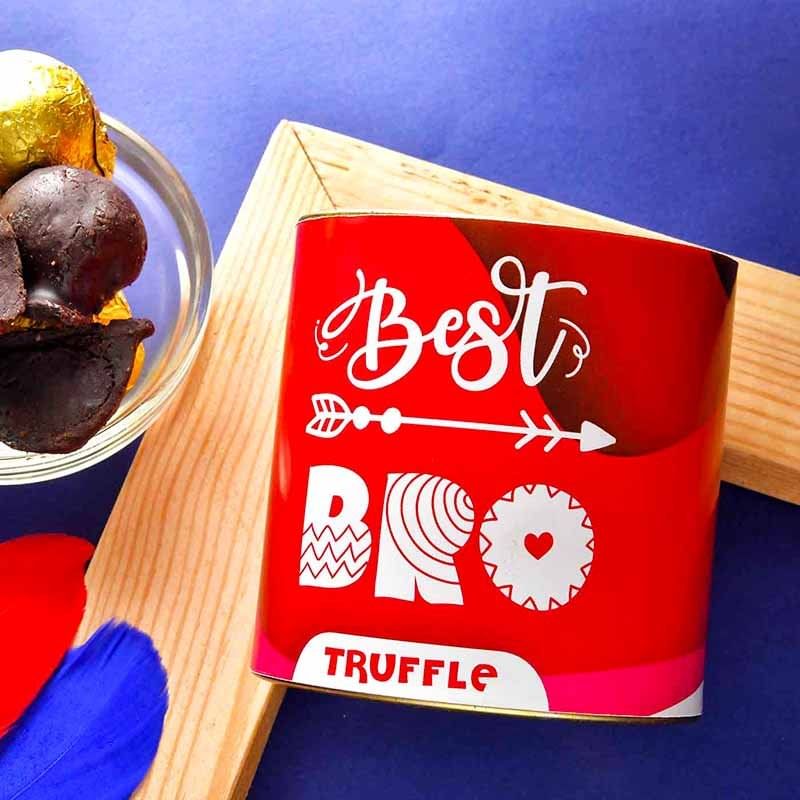 Send Two Rakhis N Choco Truffles to UAE for Brother Online
