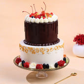 2 Tier Chocolate Cake