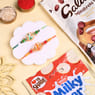 Two Vibrant Ganesha Rakhis With Choco Treats