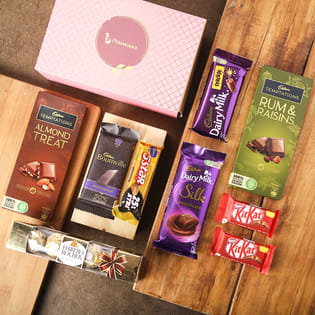 Ultimate Chocolate Gift Box- Sweet rakhi gift for sister
